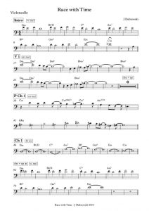 thumbnail of Race with Time – 10 violincello bass clef