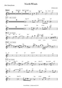 thumbnail of north winds – 5 alto sax